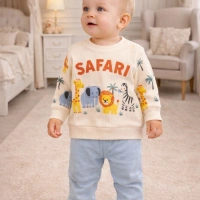 Cgs Safari Baskılı Erkek Bebek Takımı