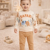 Cgs Safari Baskılı Erkek Bebek Takımı