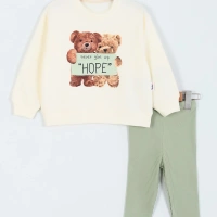 Chouchcka Hope Baskılı Kız Çocuk Alt Üst Takım