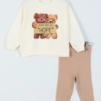 Chouchcka Hope Baskılı Kız Çocuk Alt Üst Takım