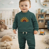 Ciciben Minik Güneş Desenli Bebek Takımı