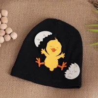 Defne Animals Figürlü Bebe Penye Şapka