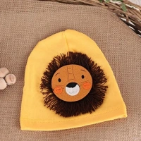 Defne Animals Figürlü Bebe Penye Şapka