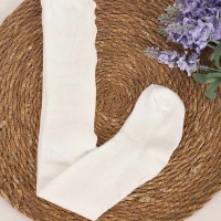 Fındık Bebe Düz Kız Bebek Külotlu Çorap