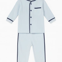 Göğüs Cebi Detaylı Pijama Takımı