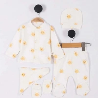 Güneş Desenli Bebe Takım