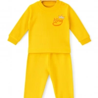 King Baskılı Bebek Takımı