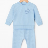 King Baskılı Bebek Takımı