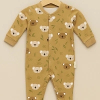 Koala Desenli Bebek Tulumu