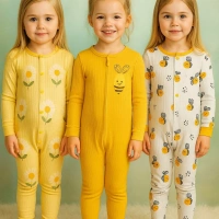 Mıdırık Papatya Baskılı 3lü Tulum