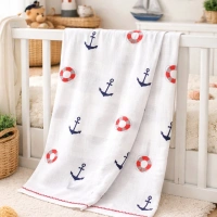 Minnakkaya Müslin Bebek Battaniyesi