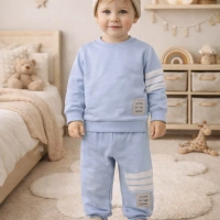Murat Baby Çizğili Erkek Bebek Takımı