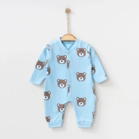 Nayinom Ayı Desenli Bebek Tulumu