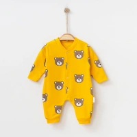 Nayinom Ayı Desenli Bebek Tulumu