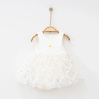 Nayinom Çiçekli & Meyveli Bebe Elbise