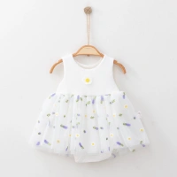 Nayinom Çiçekli & Meyveli Bebe Elbise