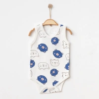 Nayinom Desenli Baskılı Çıtçıtlı Badi