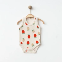 Nayinom Desenli Baskılı Çıtçıtlı Badi