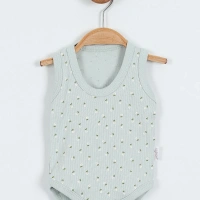 Nayinom Desenli Baskılı Çıtçıtlı Badi