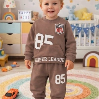Nazar NFL Baskılı 3 İp Erkek Bebek Takım
