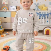 Nazar NFL Baskılı 3 İp Erkek Bebek Takım