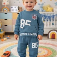 Nazar NFL Baskılı 3 İp Erkek Bebek Takım