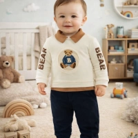 Necixs Bear İç Gömlekli Erkek Bebek Takım Bayramlık