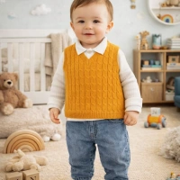 Necixs Gömlekli Triko Erkek Bebek İkili Takım Bayramlık