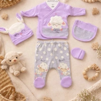 Nonna Baby Oyuncaklı Yenidoğan 5li Set