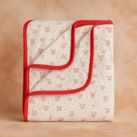 Özlem Bebe Çift Kat Penye Bebek Battaniye