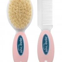 Sevi Bebe Naturel Fırça Tarak Seti