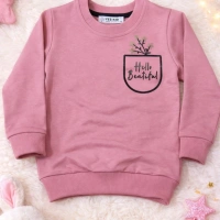 Ykş Kids Hi Basklı Kız Çocuk Sweatshirt