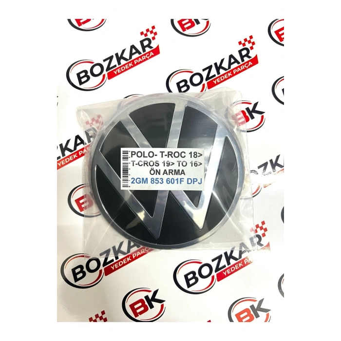 2gm853601f T-roc 2018-2024 Polo 2018-2024 T-cross Ön Panjur Arma (KAMERASIZ)