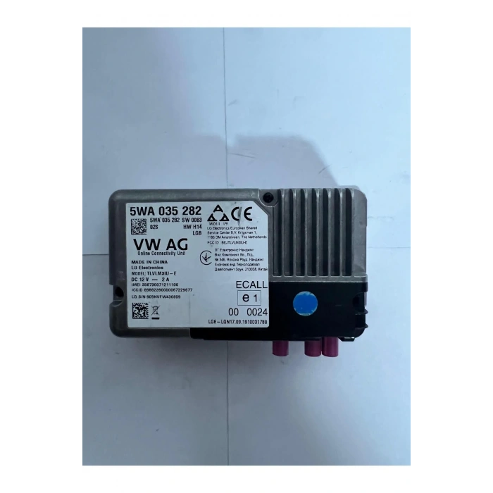 5WA035282 VOLKSWAGEN PASSAT  SEAT SKODA AUDİ Q3 CEVRİMİÇİ CARPLAY BEYNİ