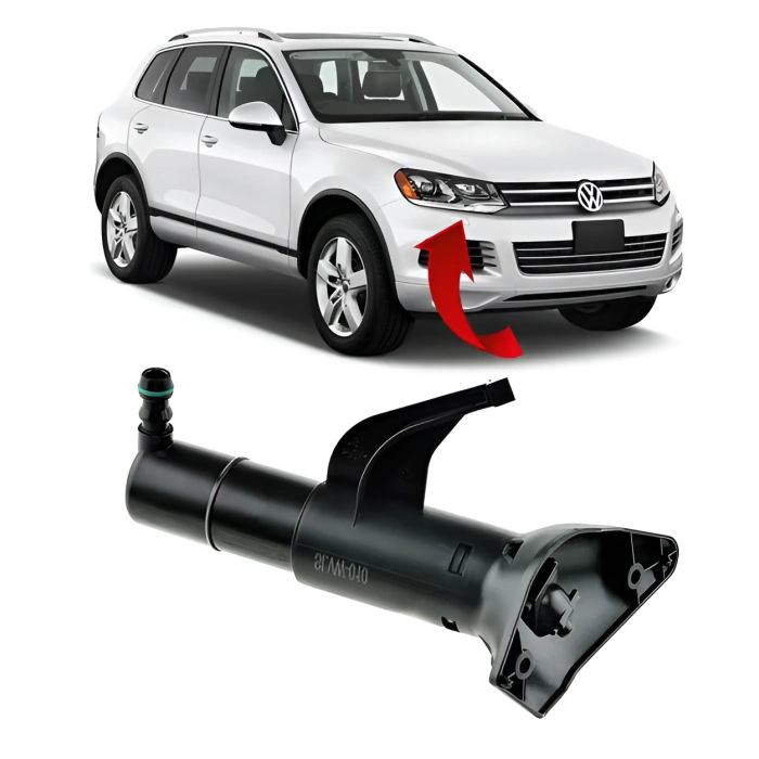 Vw Touareg 2011-2014 Sağ Far Yıkama Robotu 7P6955978