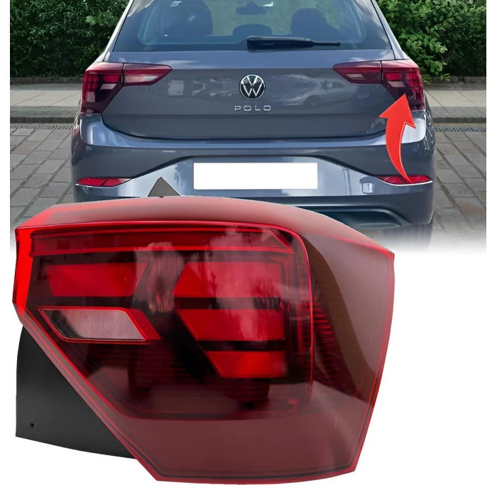 Vw Polo 2021>> Stop Lambası Dış Ledli Sağ 2G0945096E