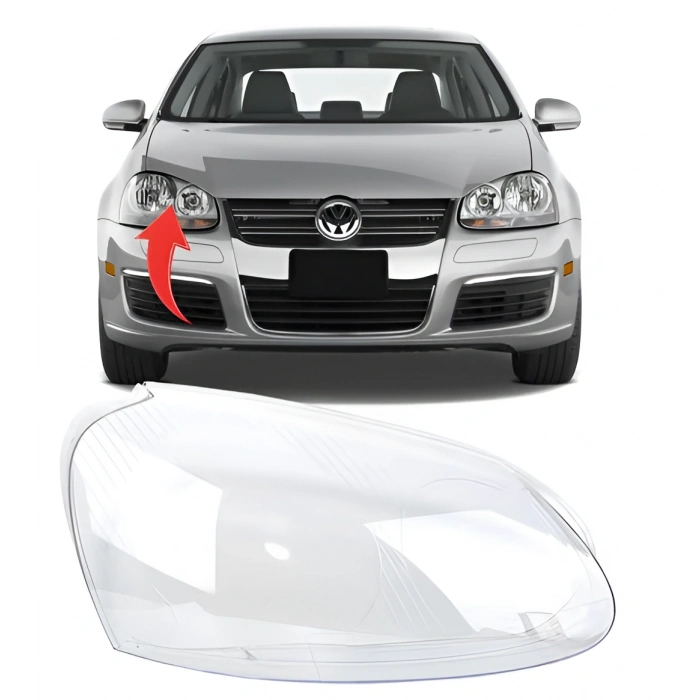 Vw Jetta Golf 5 2005-2010 Sağ Far Camı 1K6941005P