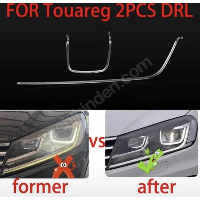 volkswagen touareg 16-18 1 farlık led cubugu