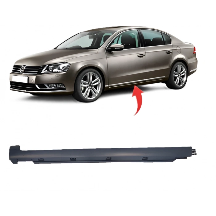 Vw Passat 2011-2015 Marşpiyel Kaplama Sol 3AA853091C GRU