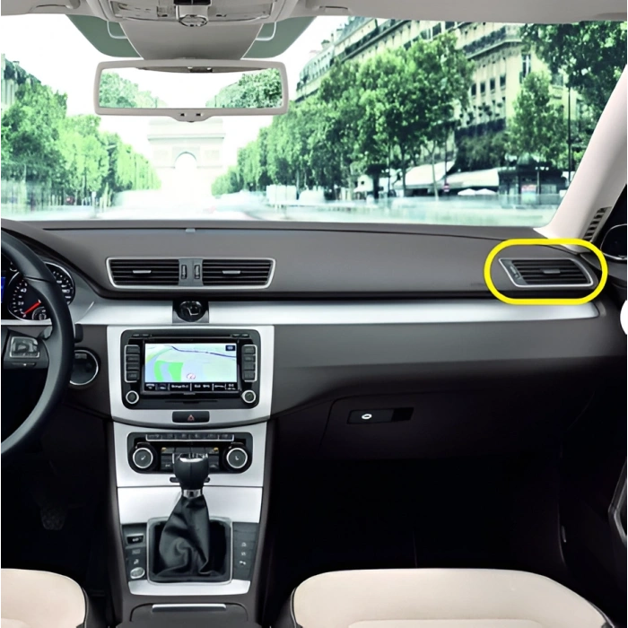 VW Passat B6-B7-CC Ön Konsol Sağ Havalandırma Izgarası 3AB819702A