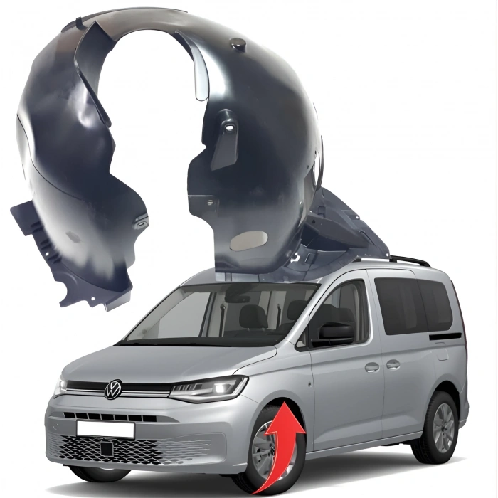 Vw Caddy Sol Ön Çamurluk Davlumbazı 2021>> 2K7805911A