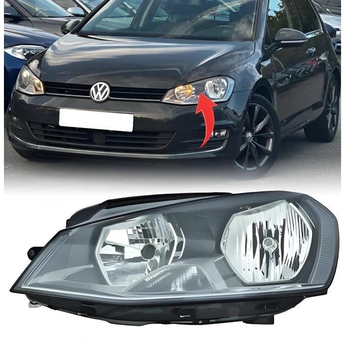 Vw Golf 7 2013-2017 Sol Ön Far Trend-Comfort 5G1941005