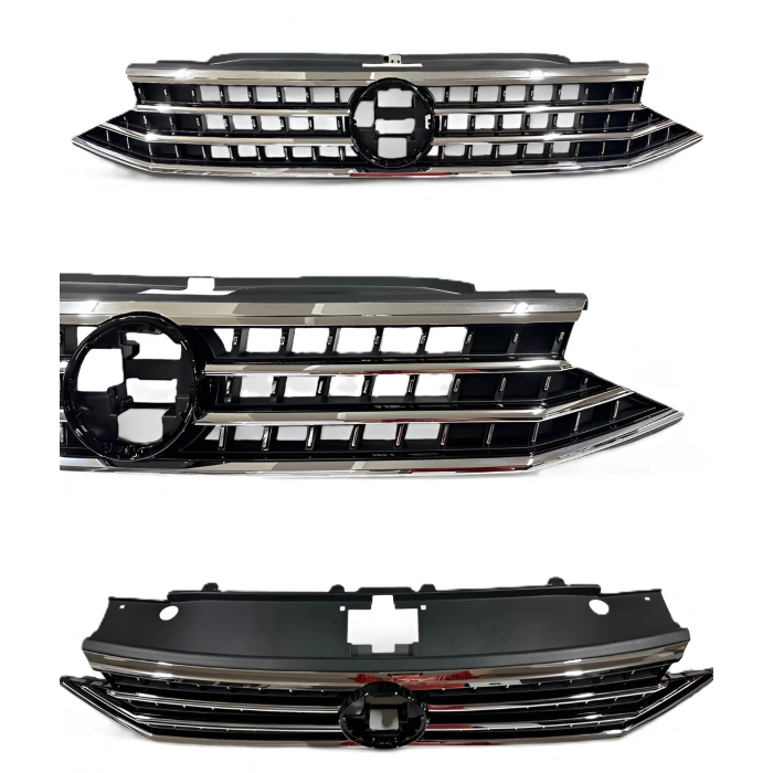 Volkswagen Passat B9 2019-2024 Ön Panjur R-Line Full Krom 3G0853651L