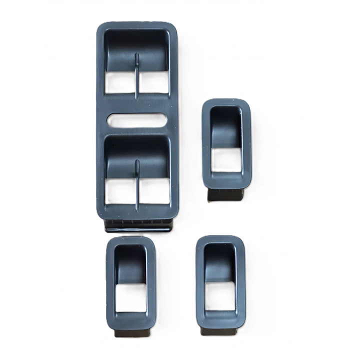 Vw Polo 2010-2014 Cam Düğme Çerçevesi 4Lü Set 6R0867255K