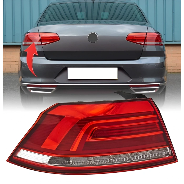 Passat B8 2015>> ComFortline Sol Dış Stop Lambası Ledli 3G5945095B