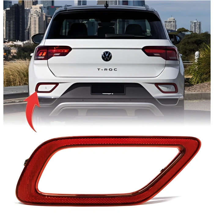 Volkswagen T-Roc 2018-2021 Sol Arka Reflektör 2GA945105C