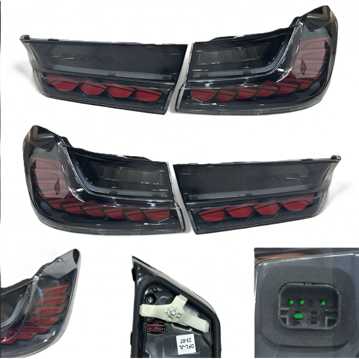 Bmw 3 Serisi G20 2019-2022 Stop Seti Kayar Led Karartmalı M4 Tip