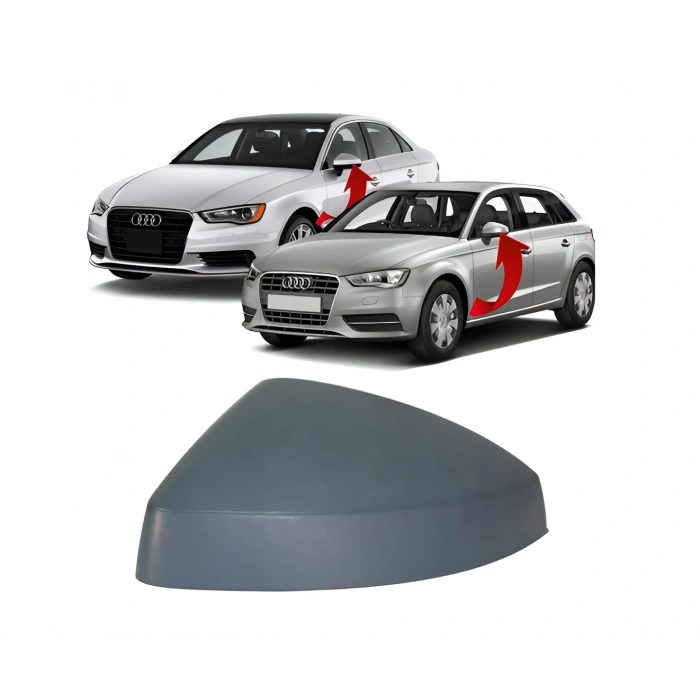 Audi A3 2013-2019 Sol Ayna Kapagı 8V0857527D