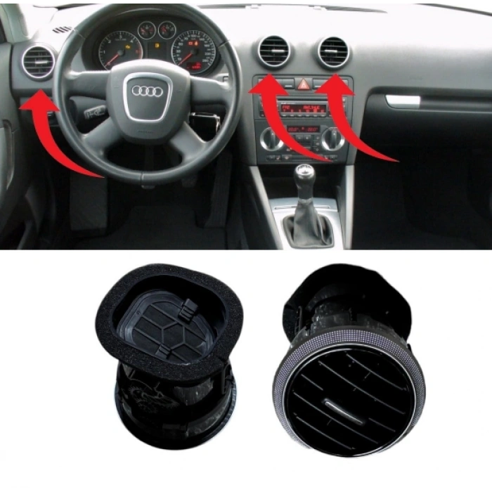 Audi A3 Havalandırma Izgarası 2005-2012 8P0820901C 5PR