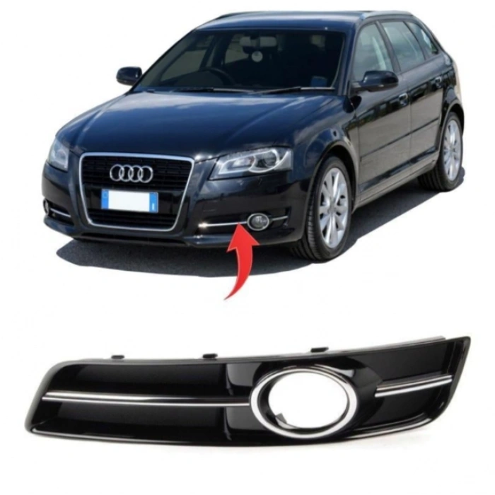 Audi A3 Sol Sis Kapağı Sisli Kromlu 2009-2012 8P0807681AA